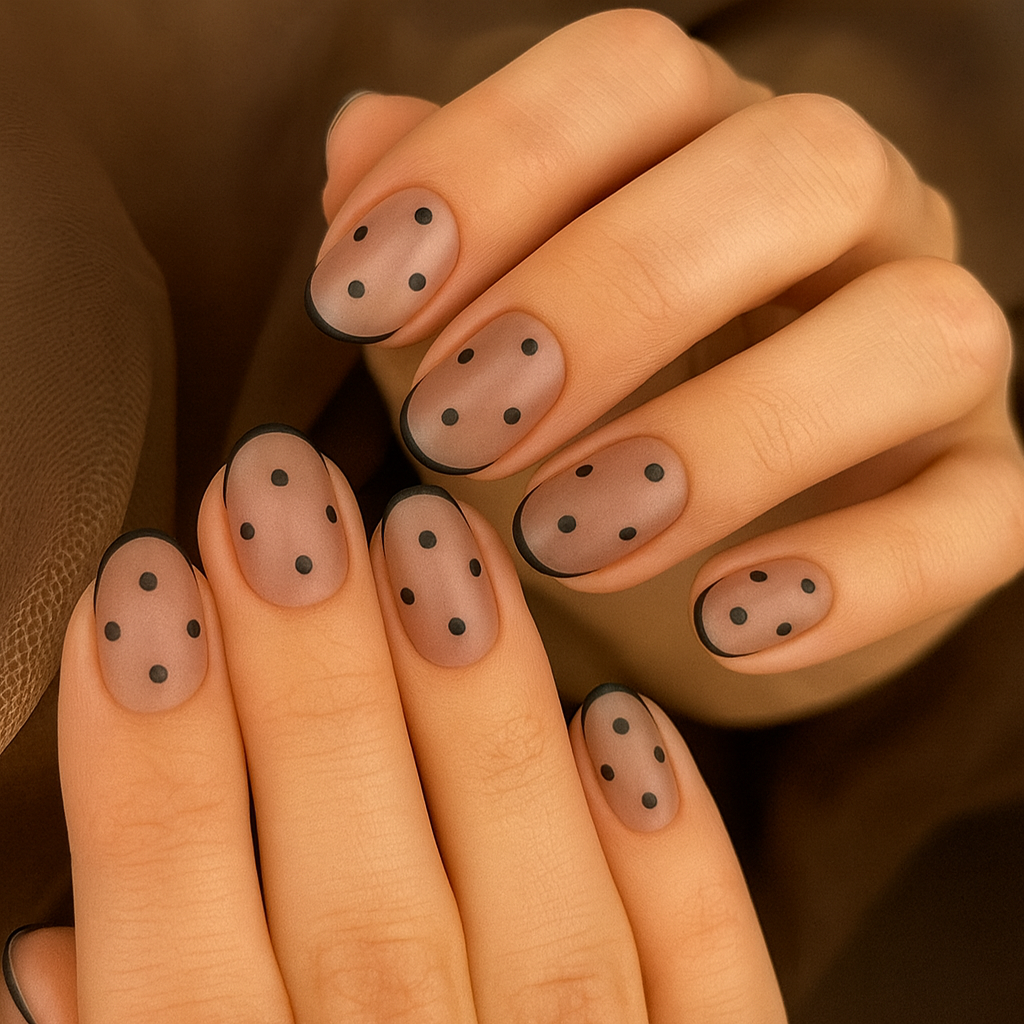 Strumpfhosen-Nägel – der elegante K-Beauty-Trend