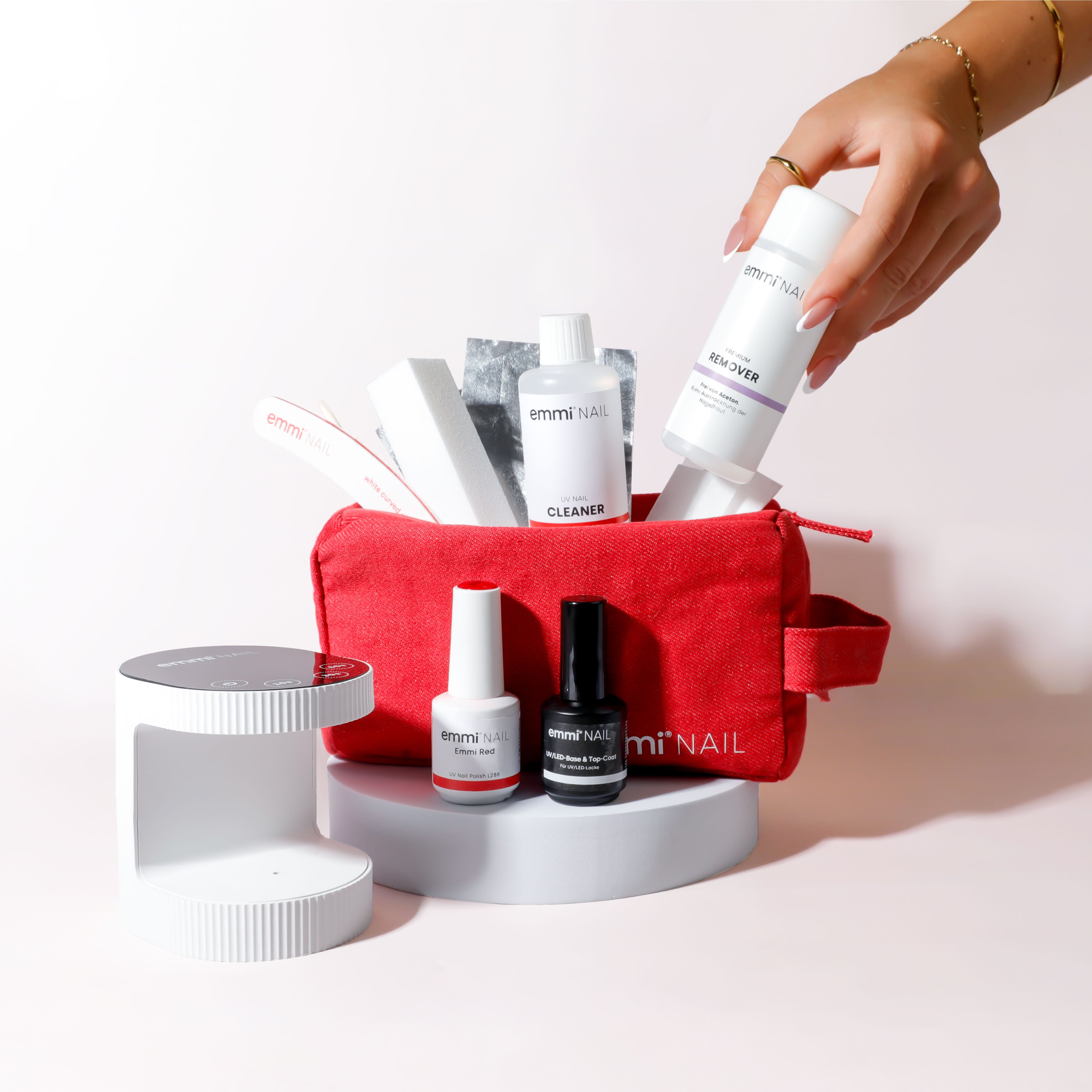 Shine2Go - Coffret de voyage Shellac avec lampe LED