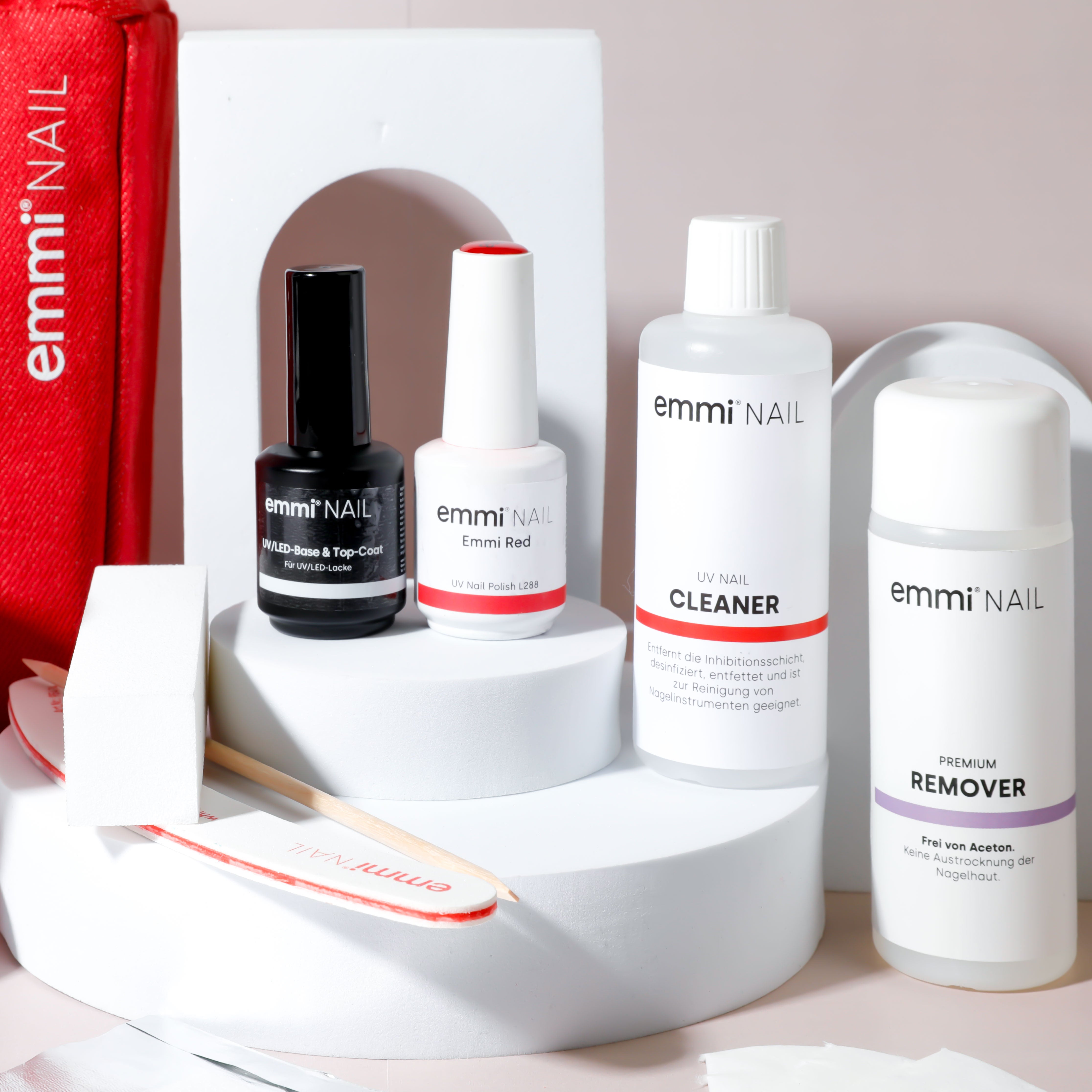 Shine2Go - Coffret de voyage Shellac avec lampe LED