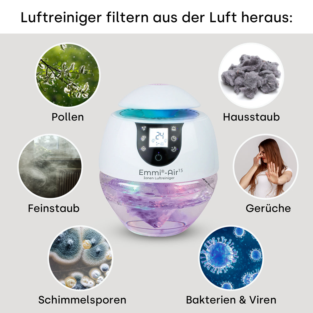 Purificateur d'air ionique Emmi-Air
