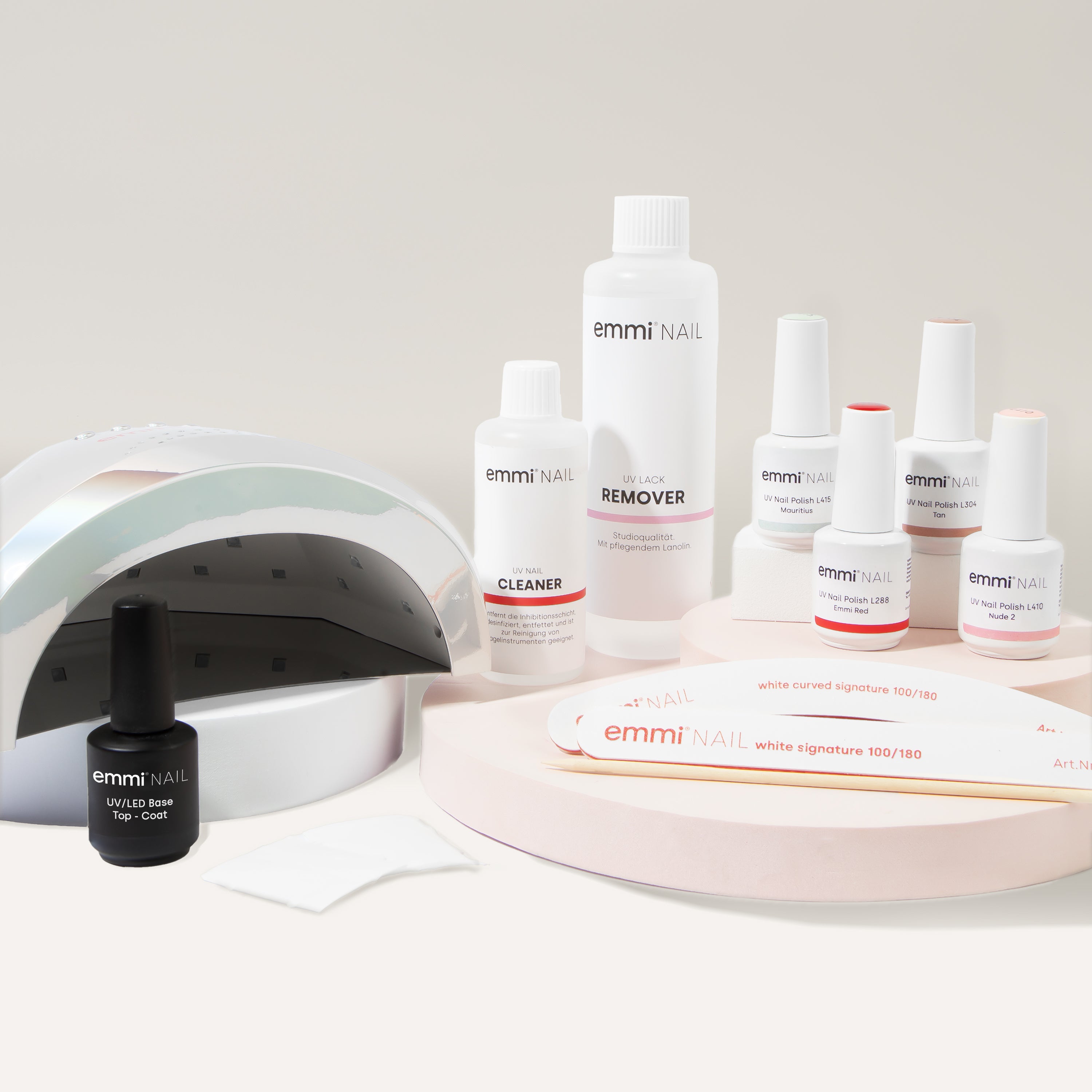 UV Nail Polish Set Galaxy Holo Lamp