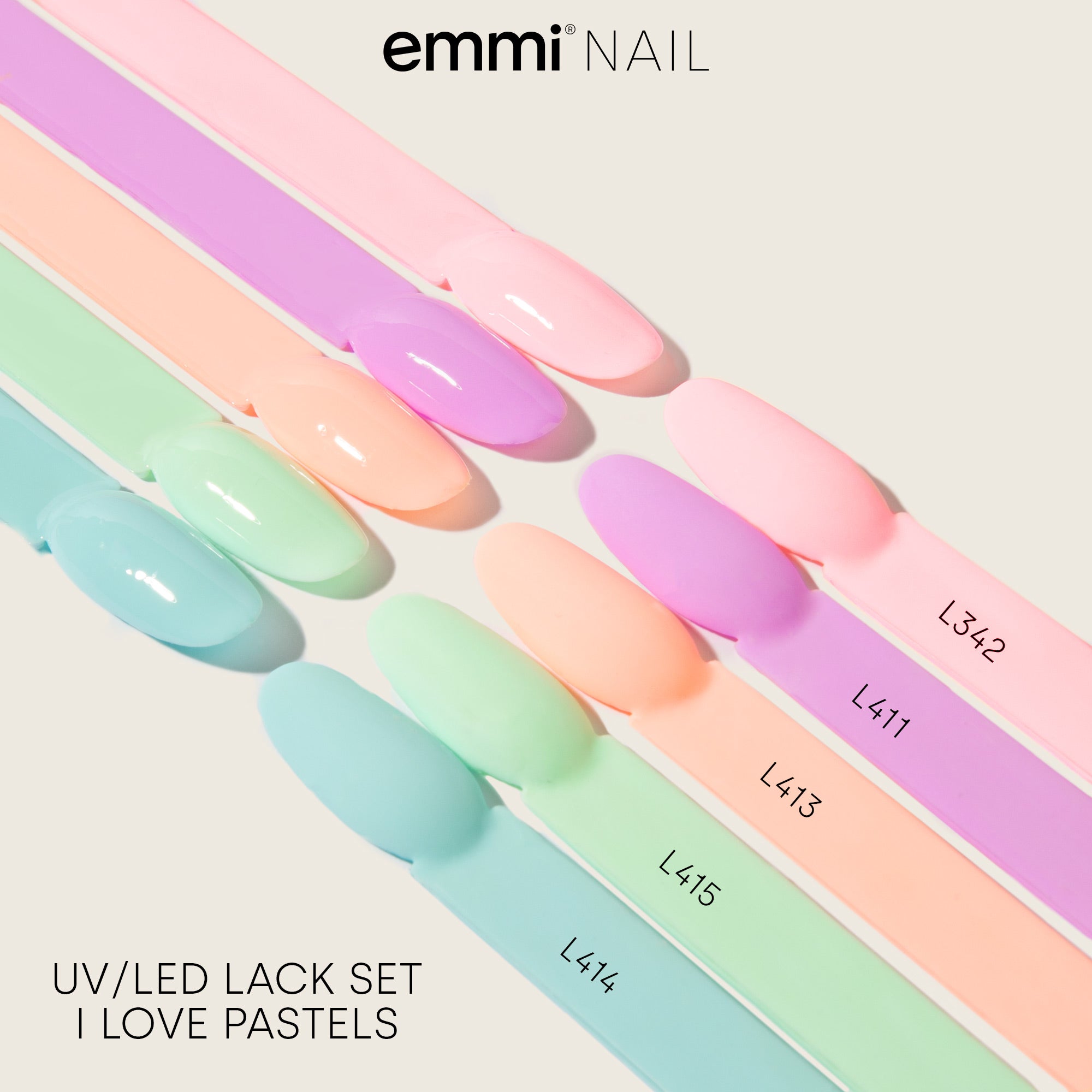 Shellac UV Polish Set "I love pastels"