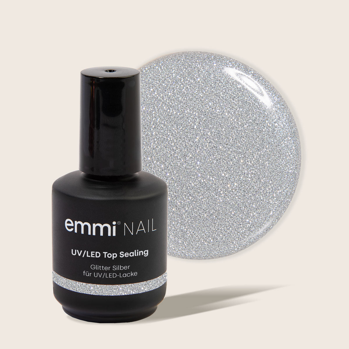 Emmi-Nail UV/LED Top Sealing Glitter *silver* 11ml