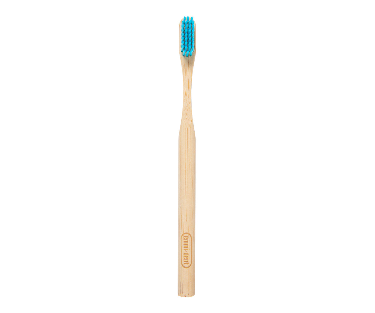 Emmi-dent Bambus Zahnbürste blau
