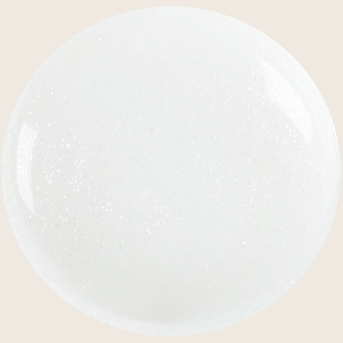 Emmi-Nail Color Gel Milky White Glitter 5ml -F418-