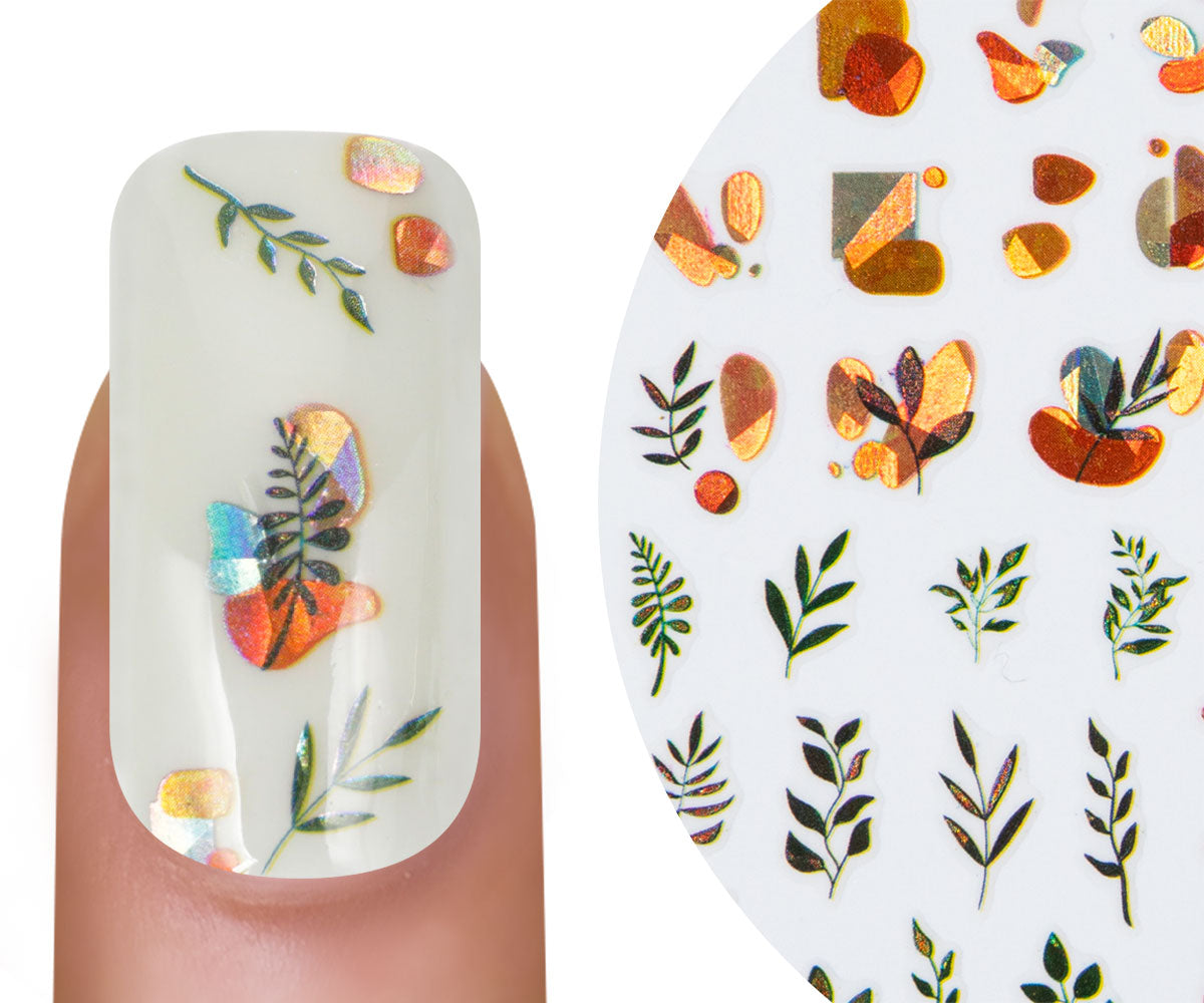 Emmi Nail Holo Laser Sticker Autumn