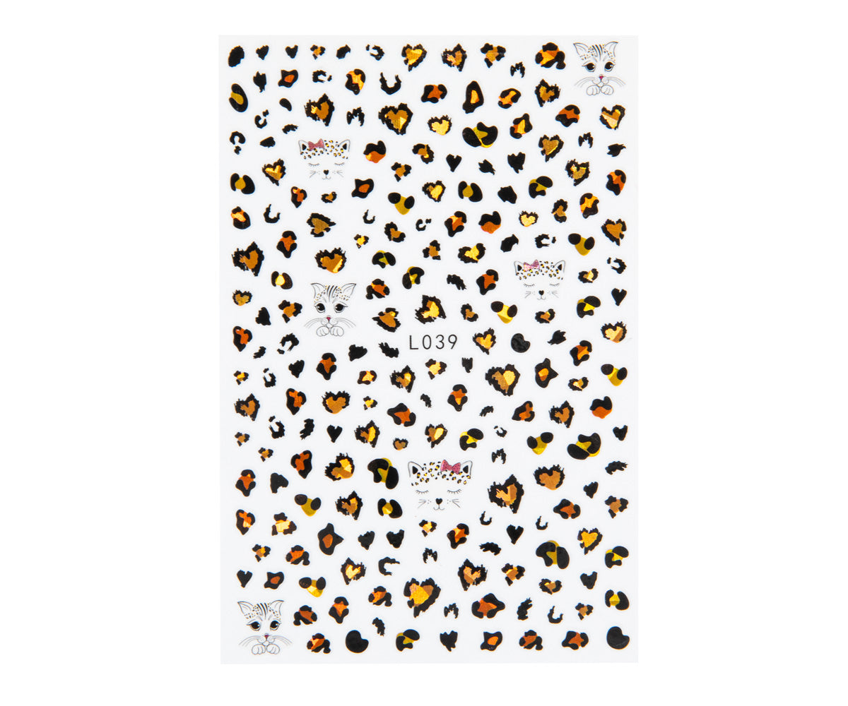 Emmi Nail Holo Laser Sticker Leo