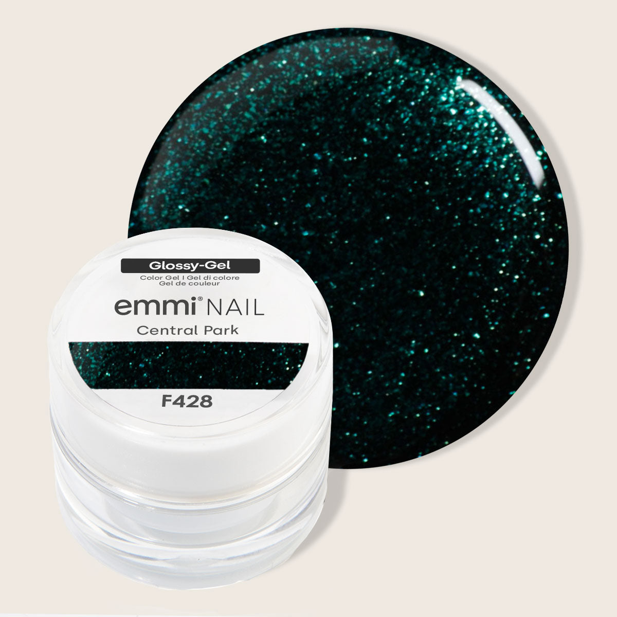 Emmi Nail Glossy Gel Central Park 5ml -F428-