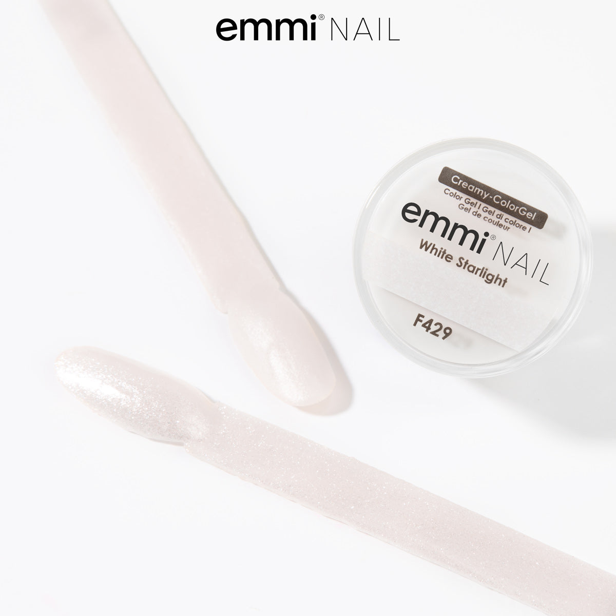 Gel-crème Emmi-Nail Blanc Starlight -F429-