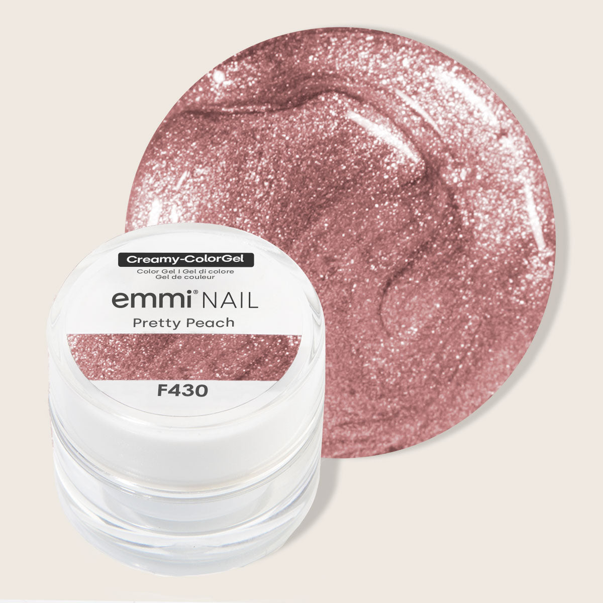 Gel-Crème Emmi-Nail Pretty Peach -F430-