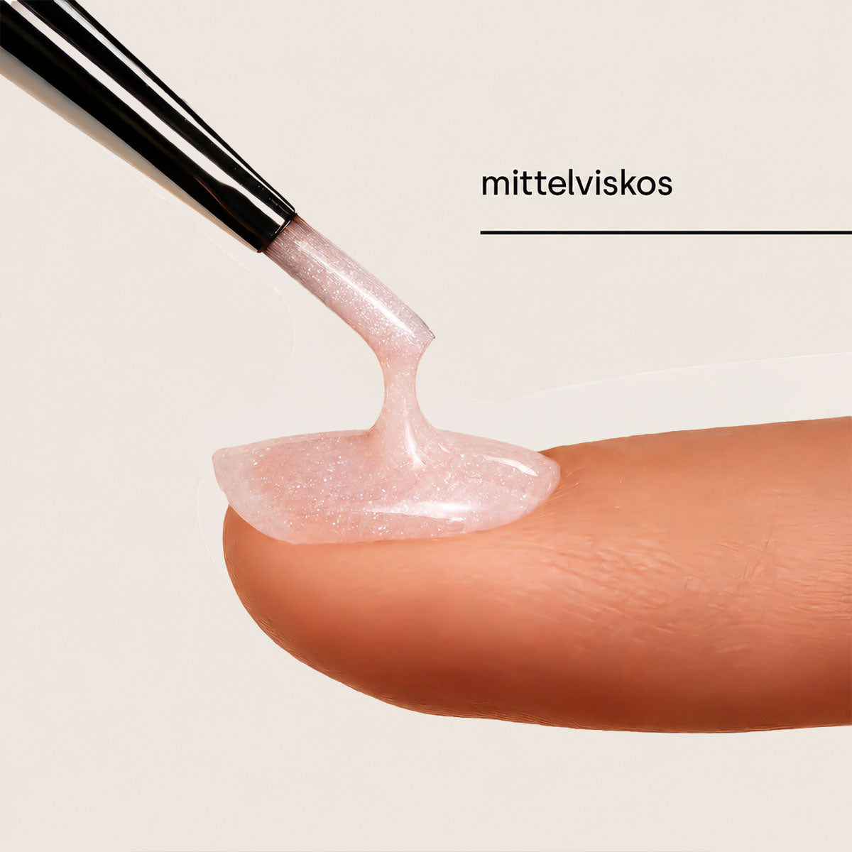 Emmi-Nail Scellant Non Collant Twinkle Rose 14 ml