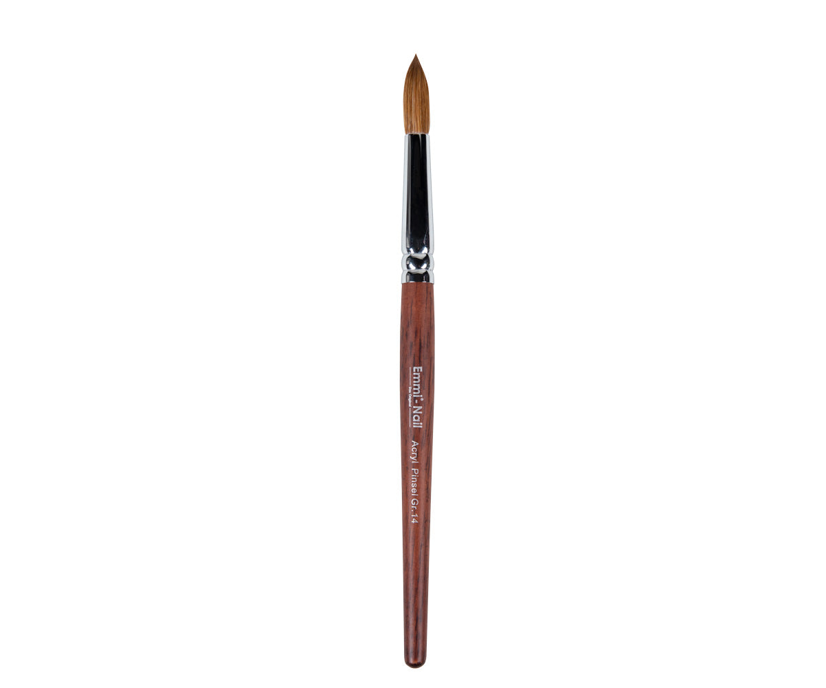 Emmi-Nail acrylic brush size 14, 100% real hair