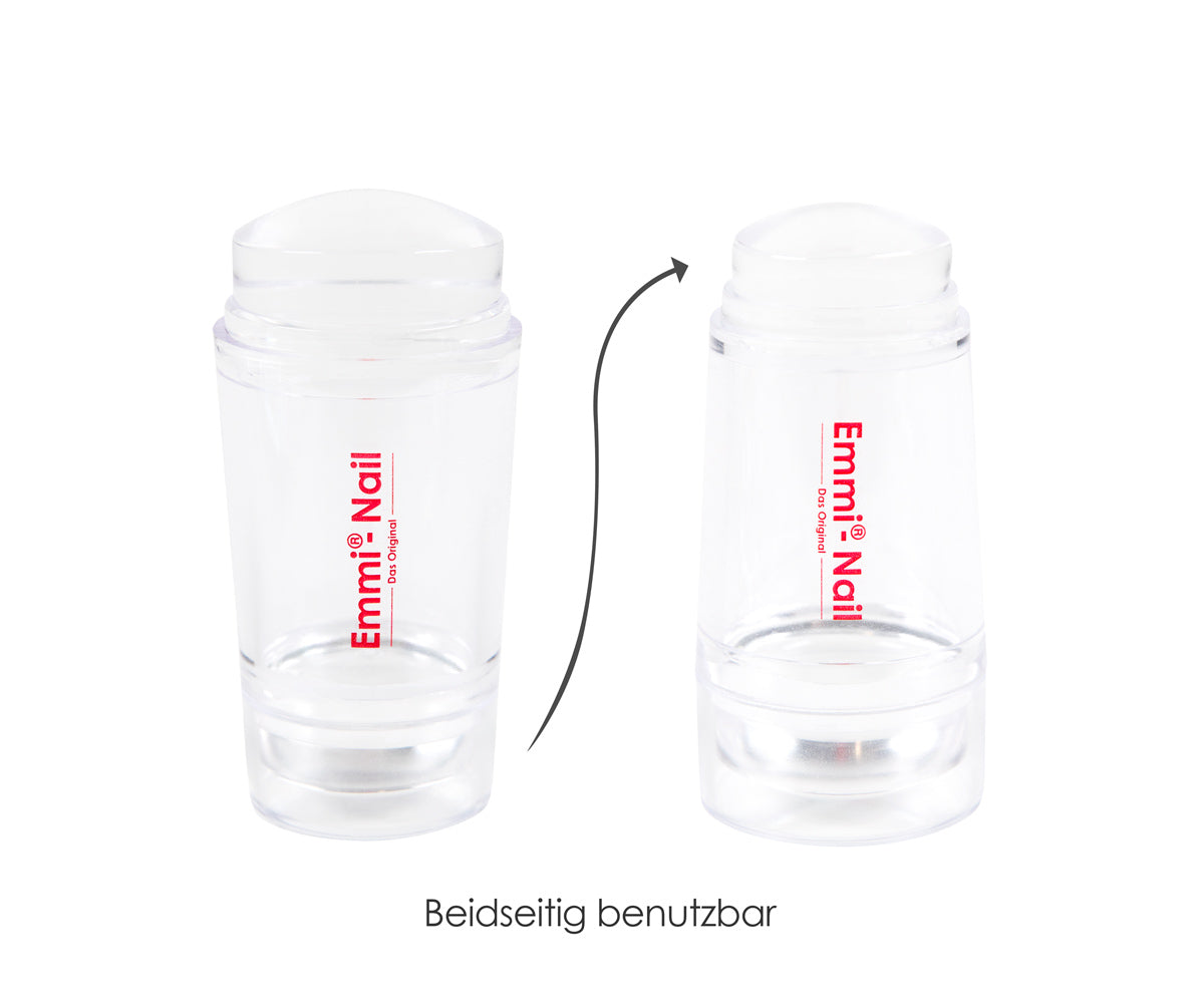 Tampon à ongles transparent Emmi-Nail Jelly Stamper -Double face-