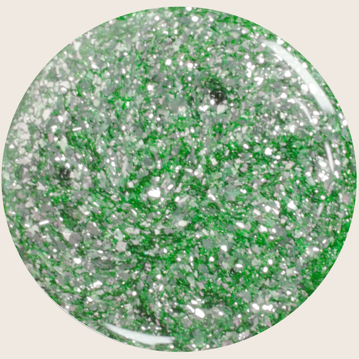 Emmi-Nail Glitter Gel Grinch Green Glitter -F437-