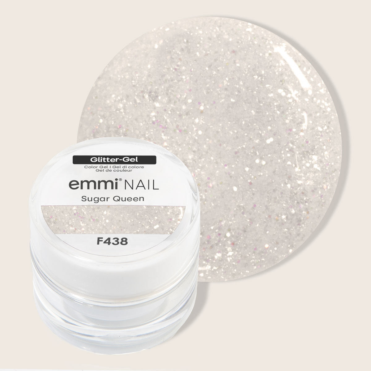 Emmi-Nail Glitter Gel Sugar Queen -F438-