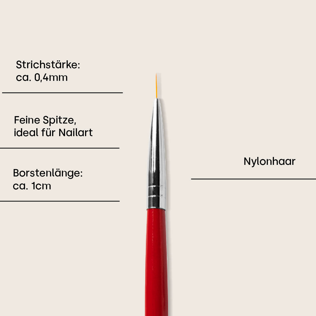 Emmi-Nail nail art brush all-round