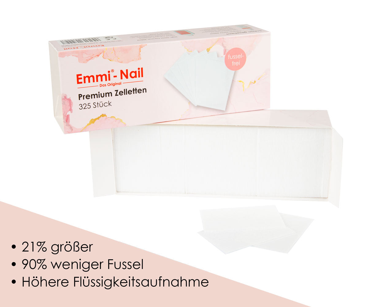 Premium Zelletten fusselfrei 325St. extra groß