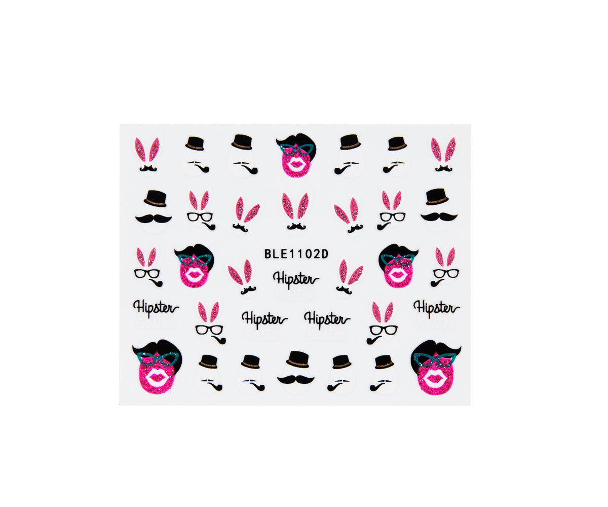 Emmi-Nail 3D Art Nail Sticker Easter Bunny "Sweety"