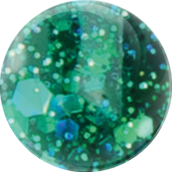 Shellac UV Polish 3D Glitter Paradise Rainforest 15ml -L453-