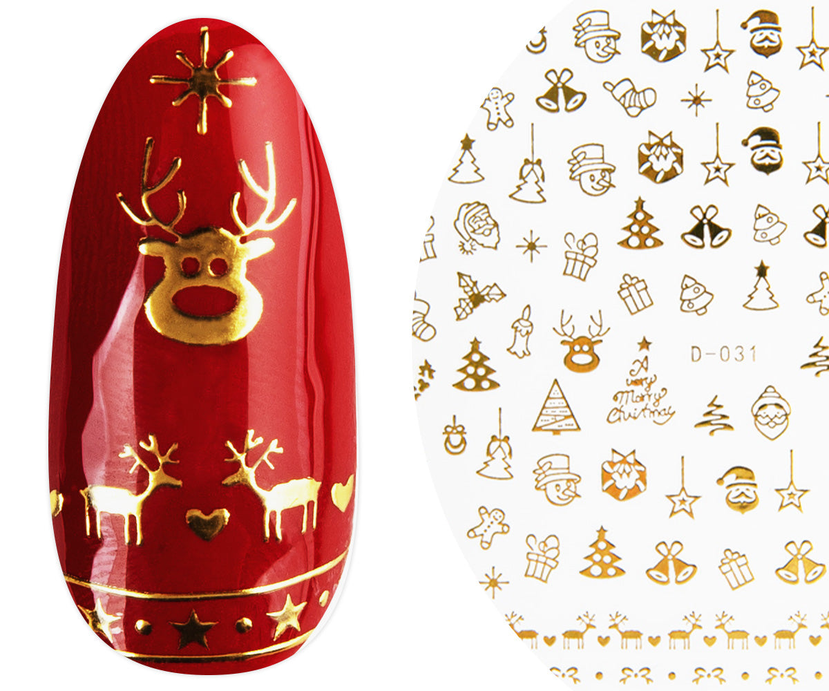 Emmi-Nail 3D Art Nail Sticker Merry Christmas