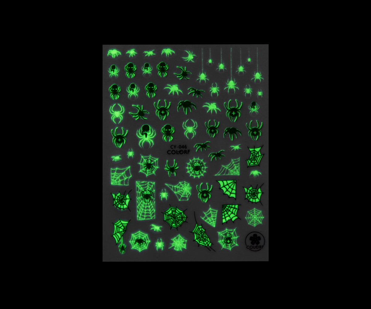Emmi-Nail 3D Art Nail Sticker Halloween Spider