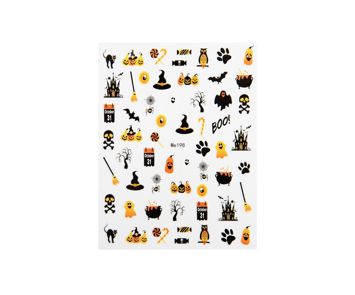 Emmi-Nail 3D Art Nail Sticker Halloween Pumpkin