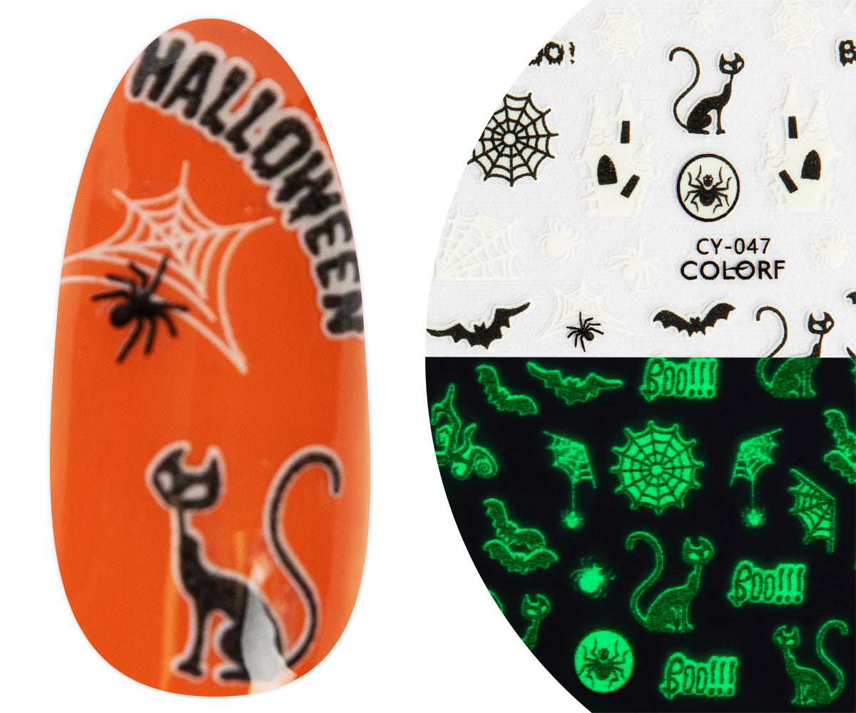 Emmi-Nail 3D Art Nail Sticker Halloween Spooky