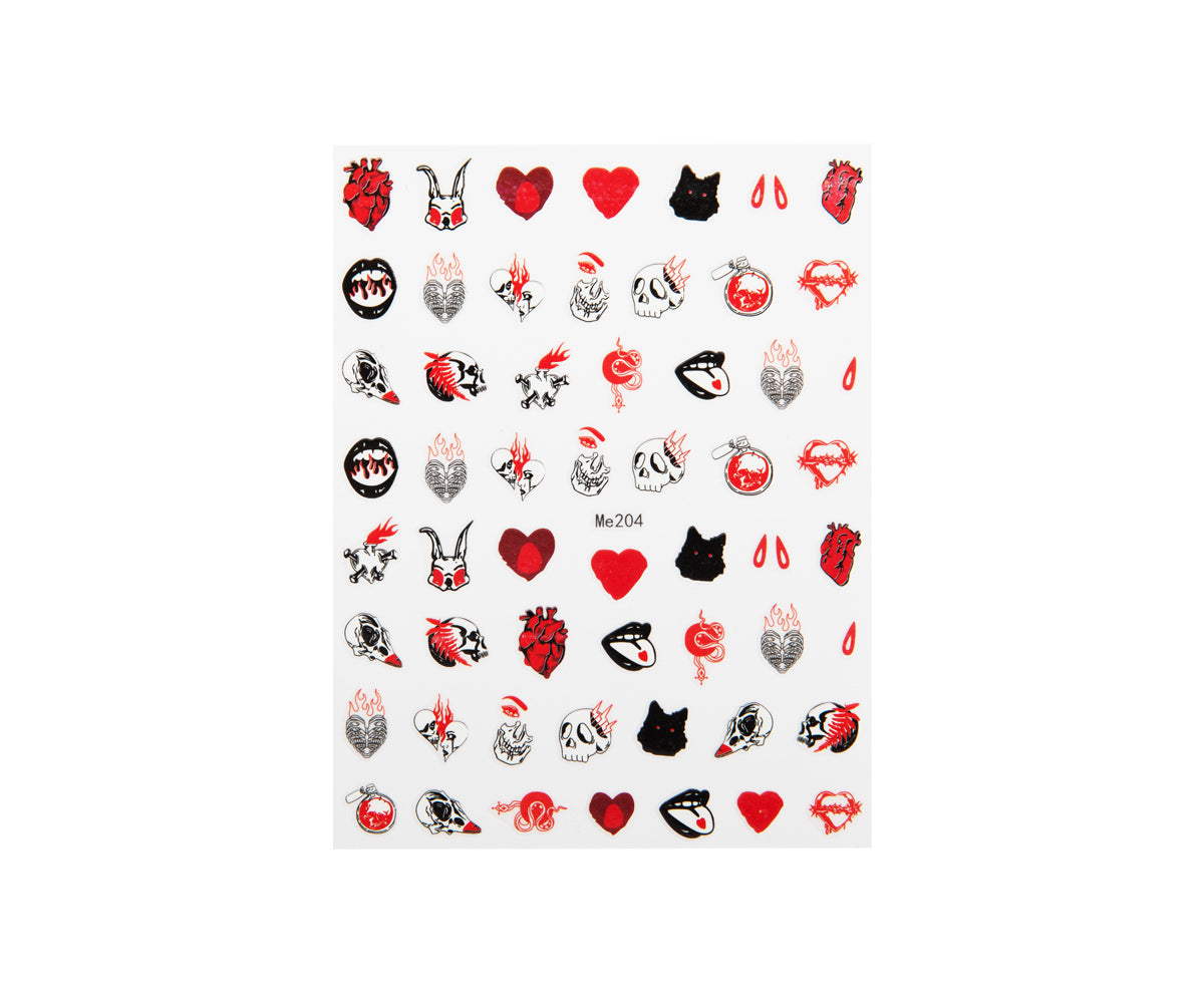 Emmi-Nail 3D Art Nail Sticker Halloween Devil
