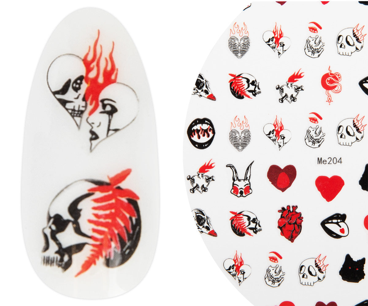 Emmi-Nail 3D Art Nail Sticker Halloween Devil