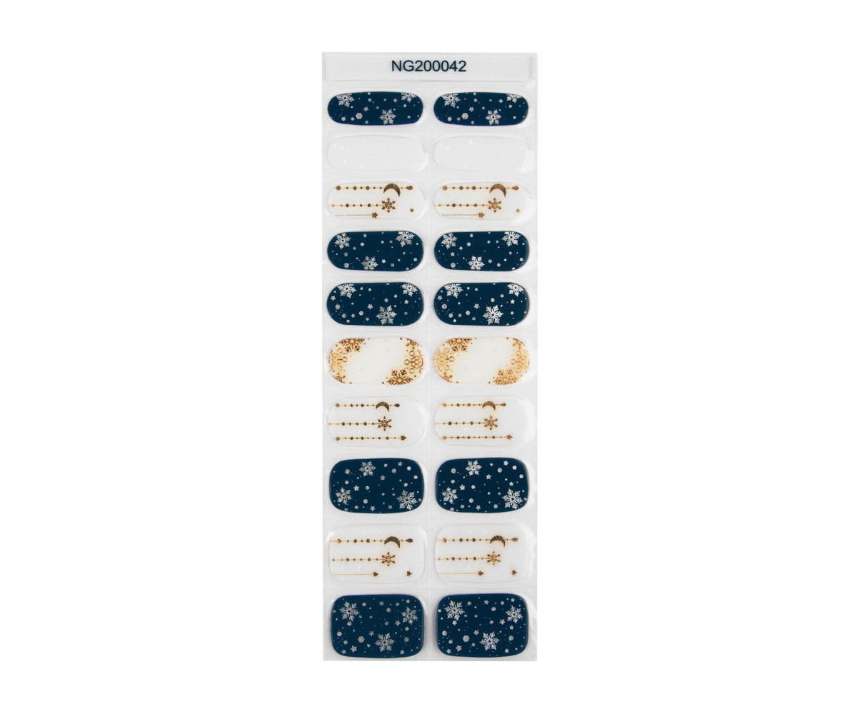 Emmi-Nail Gel Nagelfolien Snowflakes 20Stk.