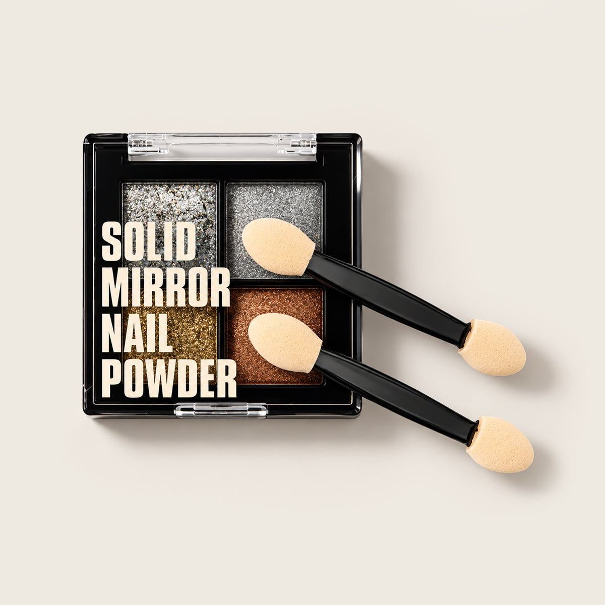 Poudre chromée miroir Emmi-Nail Classy 4 pièces