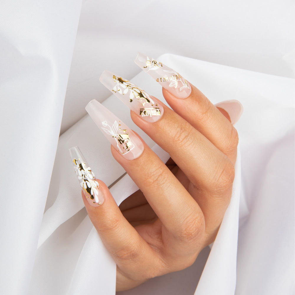 Emmi-Nail 3D Art Nail Sticker Abstract Leaves