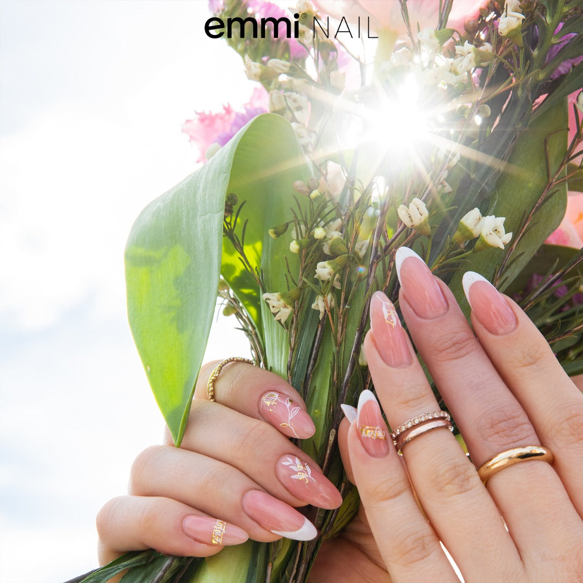 Emmi-Nail 3D Art Nail Sticker Abstract Leaves