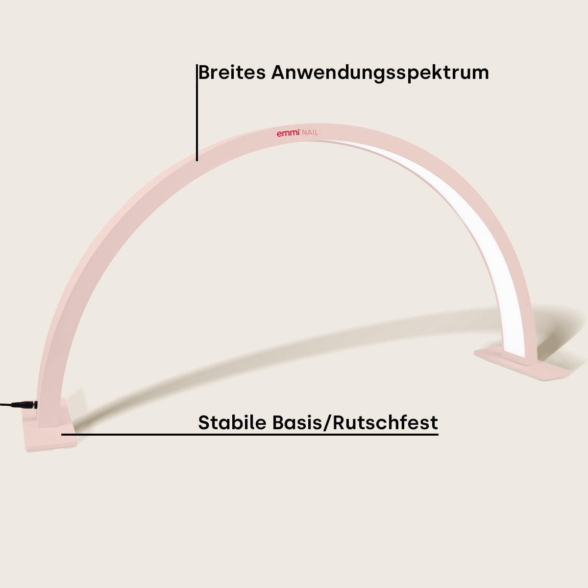 Emmi-Nail LED Arbeitsplatzleuchte Rainbow Pink