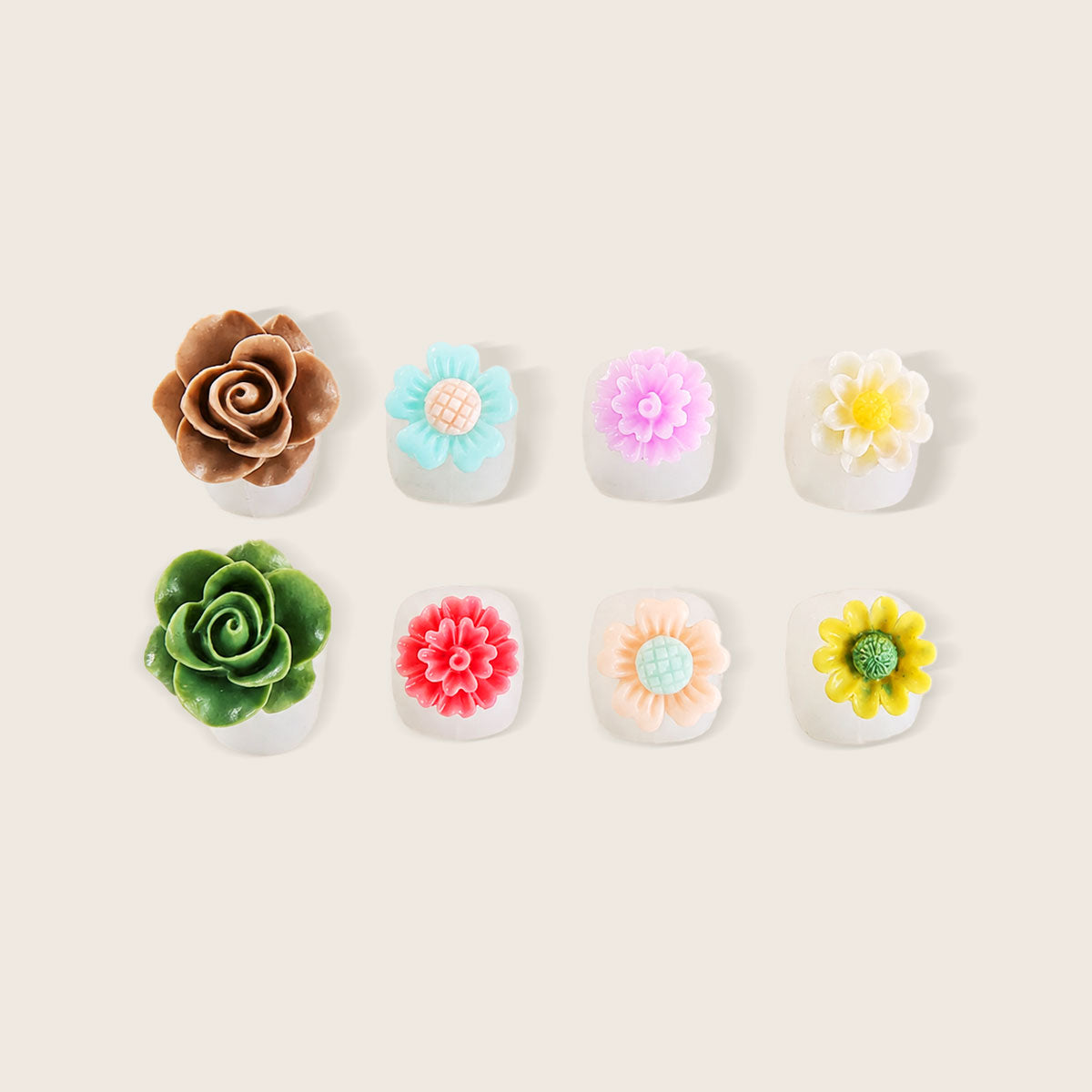 Emmi-Nail Zehentrenner / Lackierhilfe "flower"
