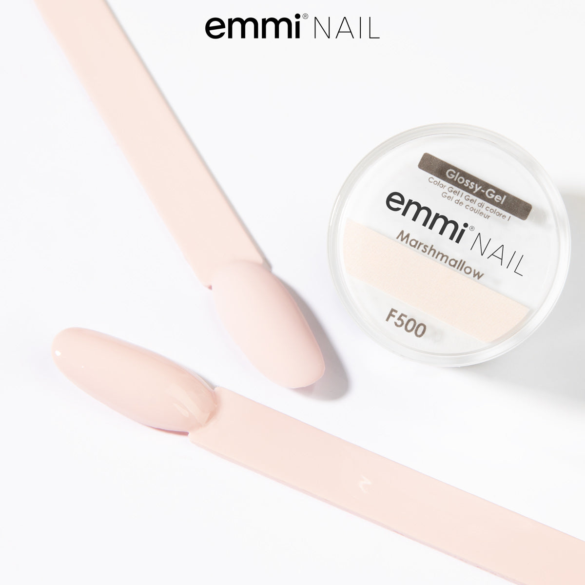 Emmi Nail Glossy Gel Marshmallow -F500-