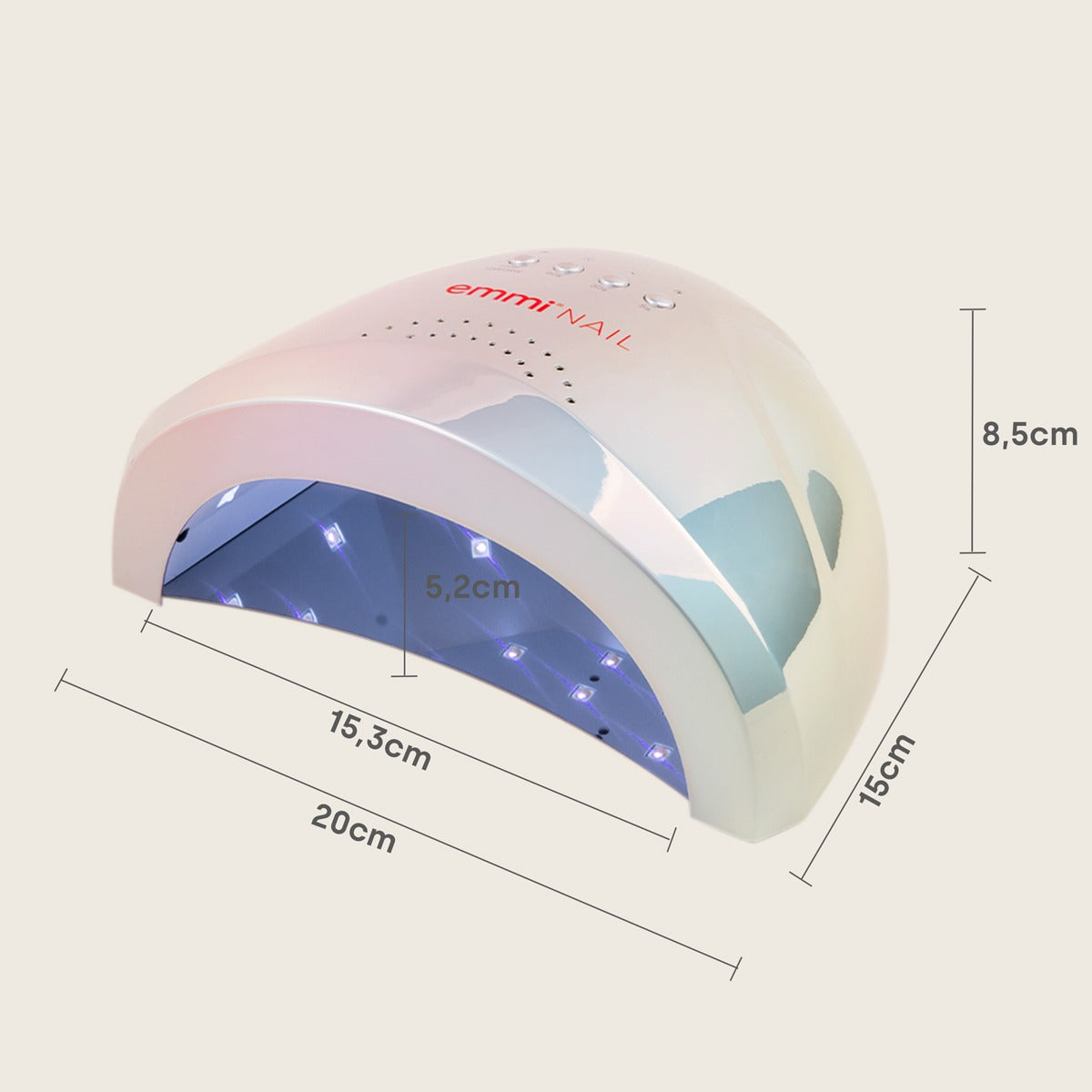 Emmi Galaxy UV/LED Nagellampe Holographic