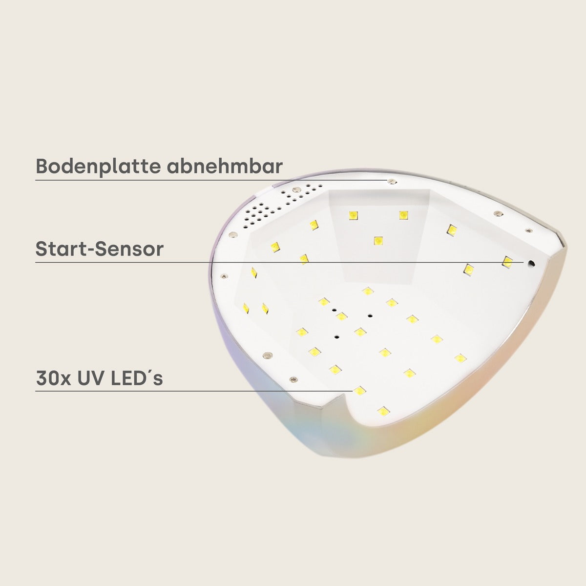 Coffret de vernis à ongles UV Galaxy Holo Lamp