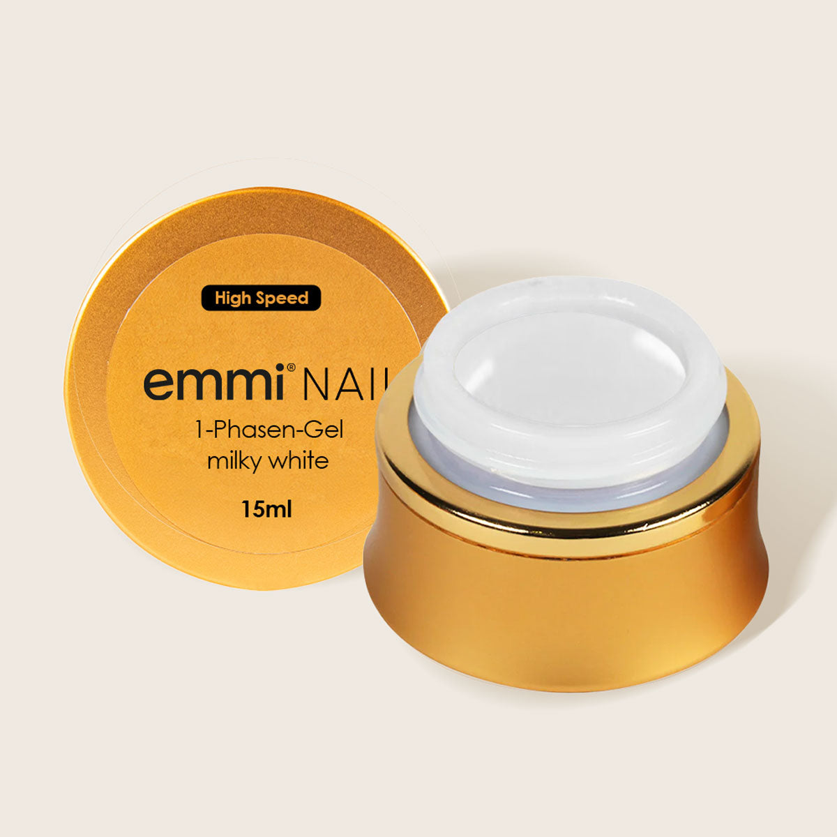 Gel monophasé haute vitesse blanc laiteux 15 ml