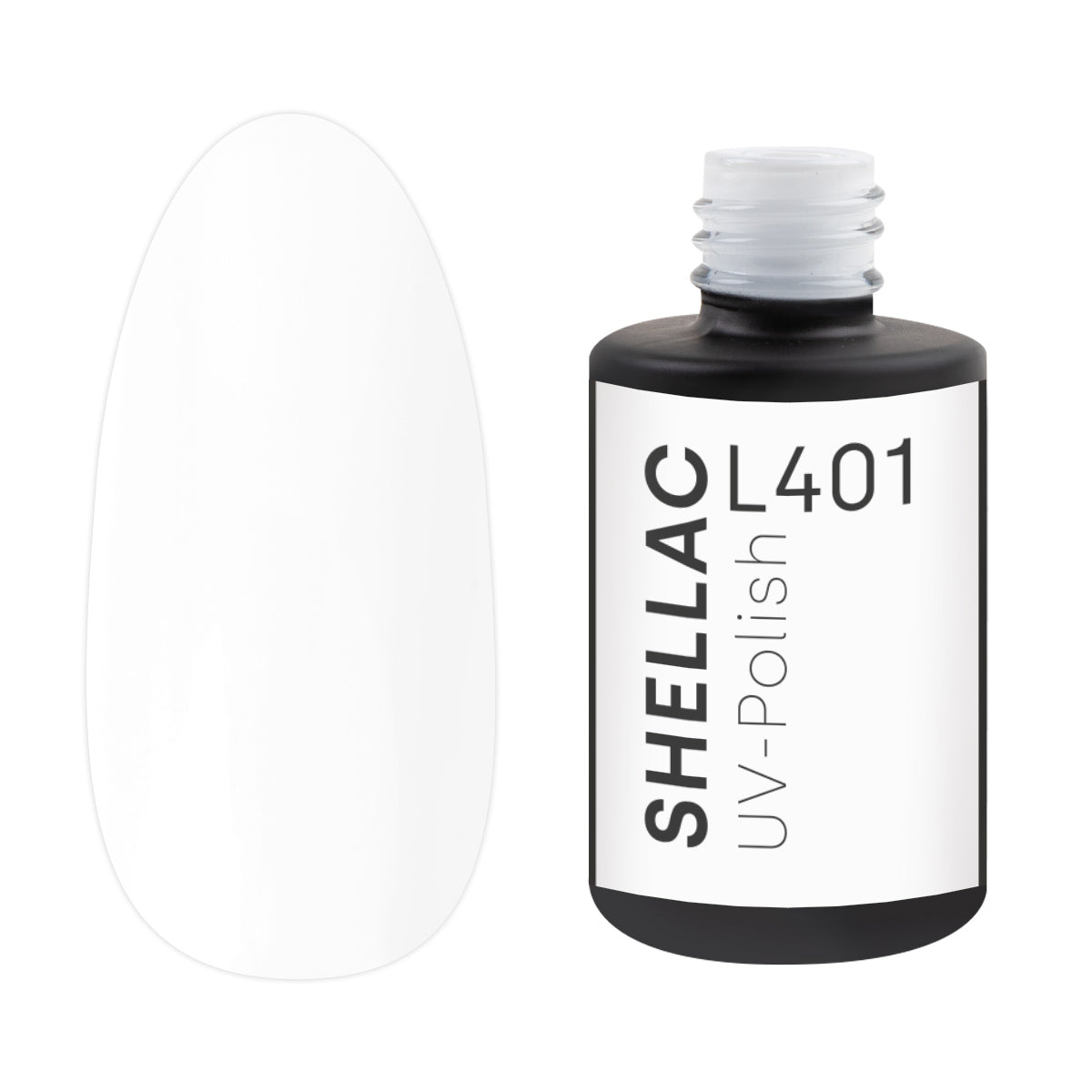 Shellac UV Polish All White -L401- 8ml limited