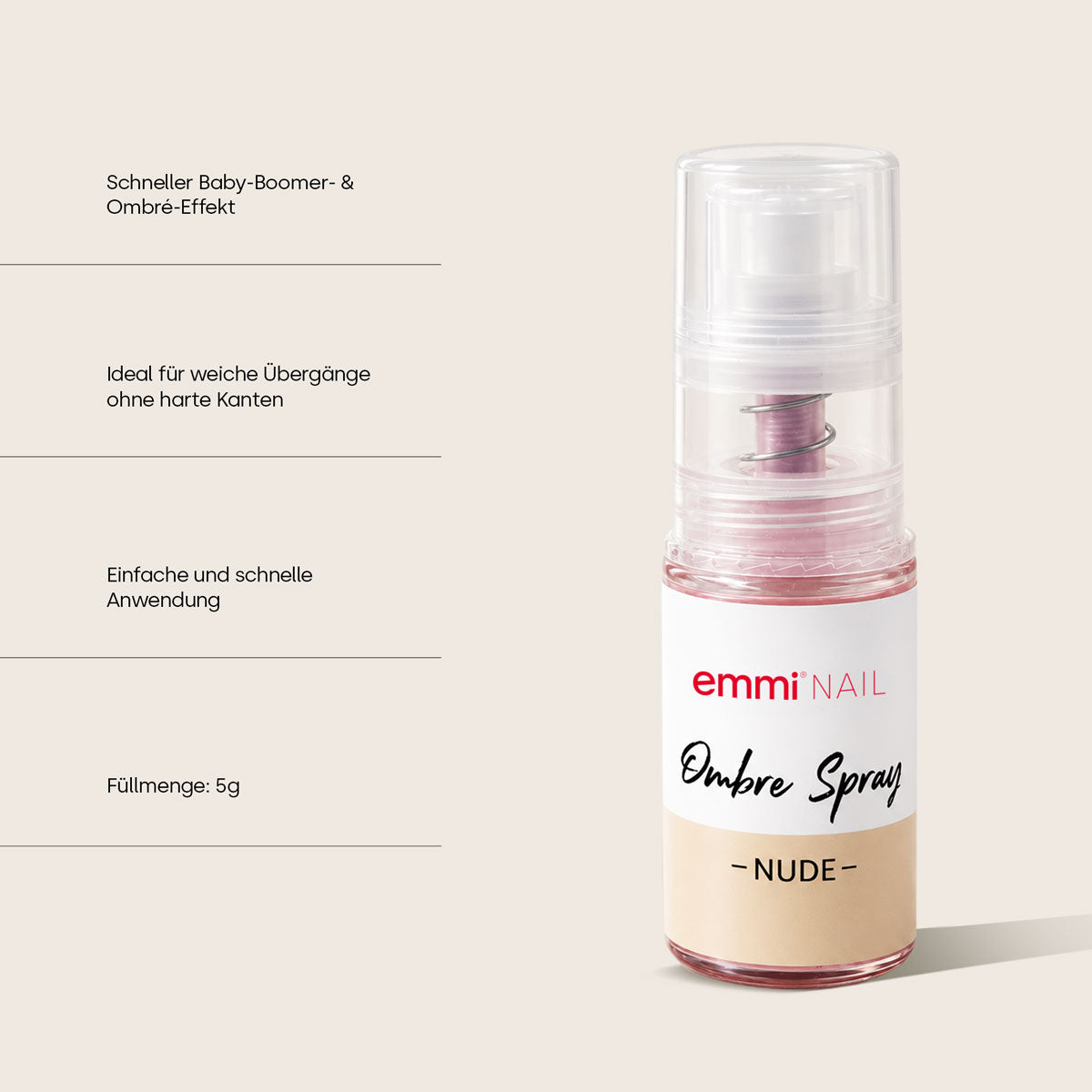 Spray Ombré Baby Boomer nude 5g