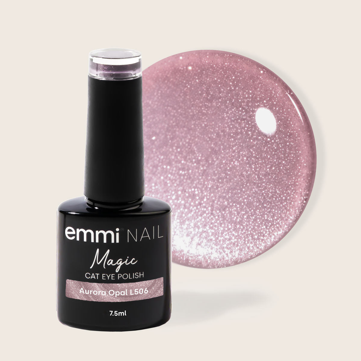 Vernis Shellac UV/LED Magic Cat Eye Aurora Opal -L506-