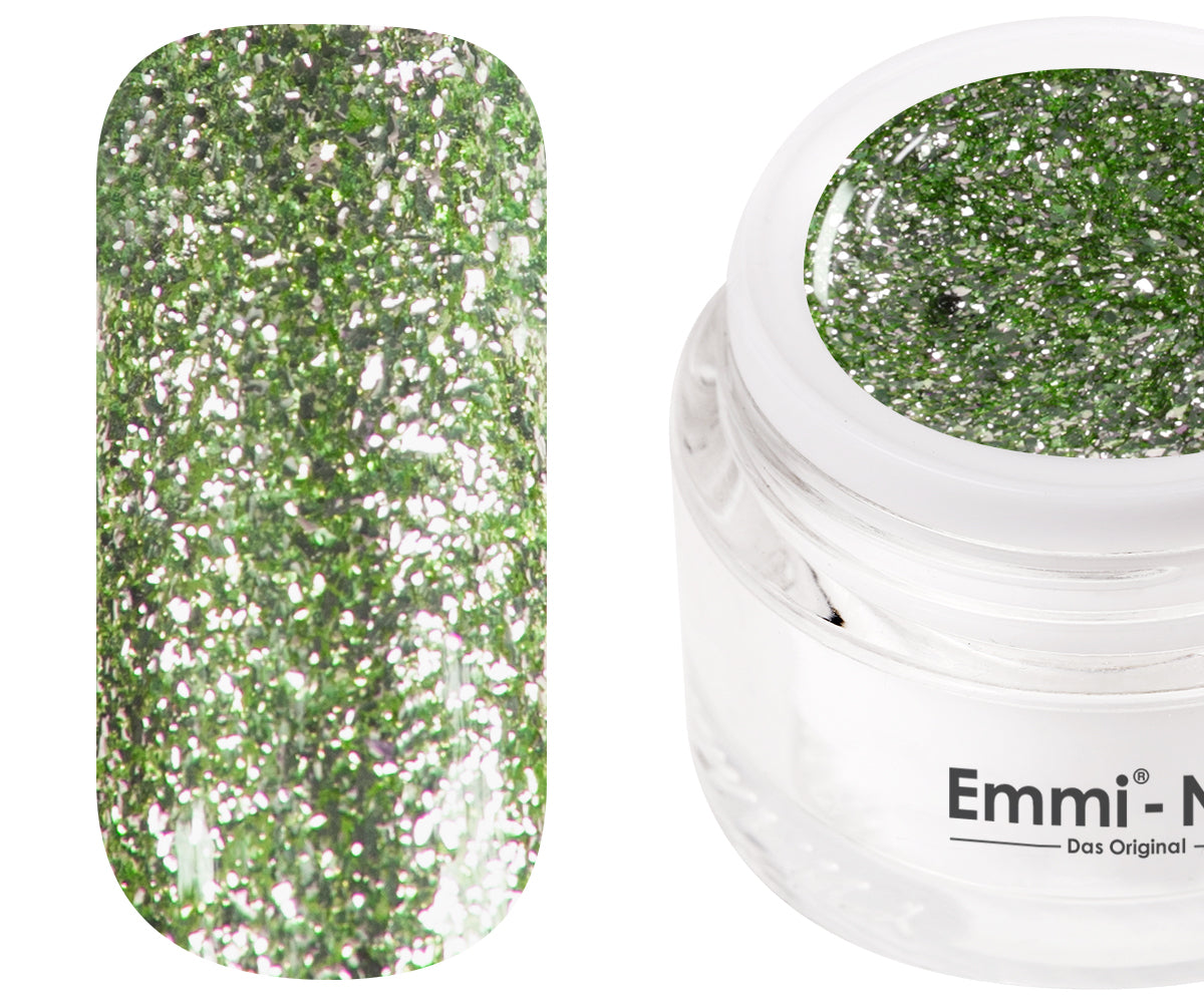 Emmi-Nail Glittergel Grinch Green Glitter -F437-
