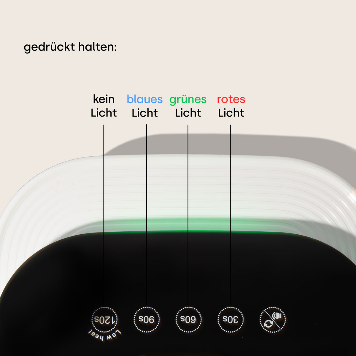 Emmi-Nail Digital LED White Nagellampe *Akku*