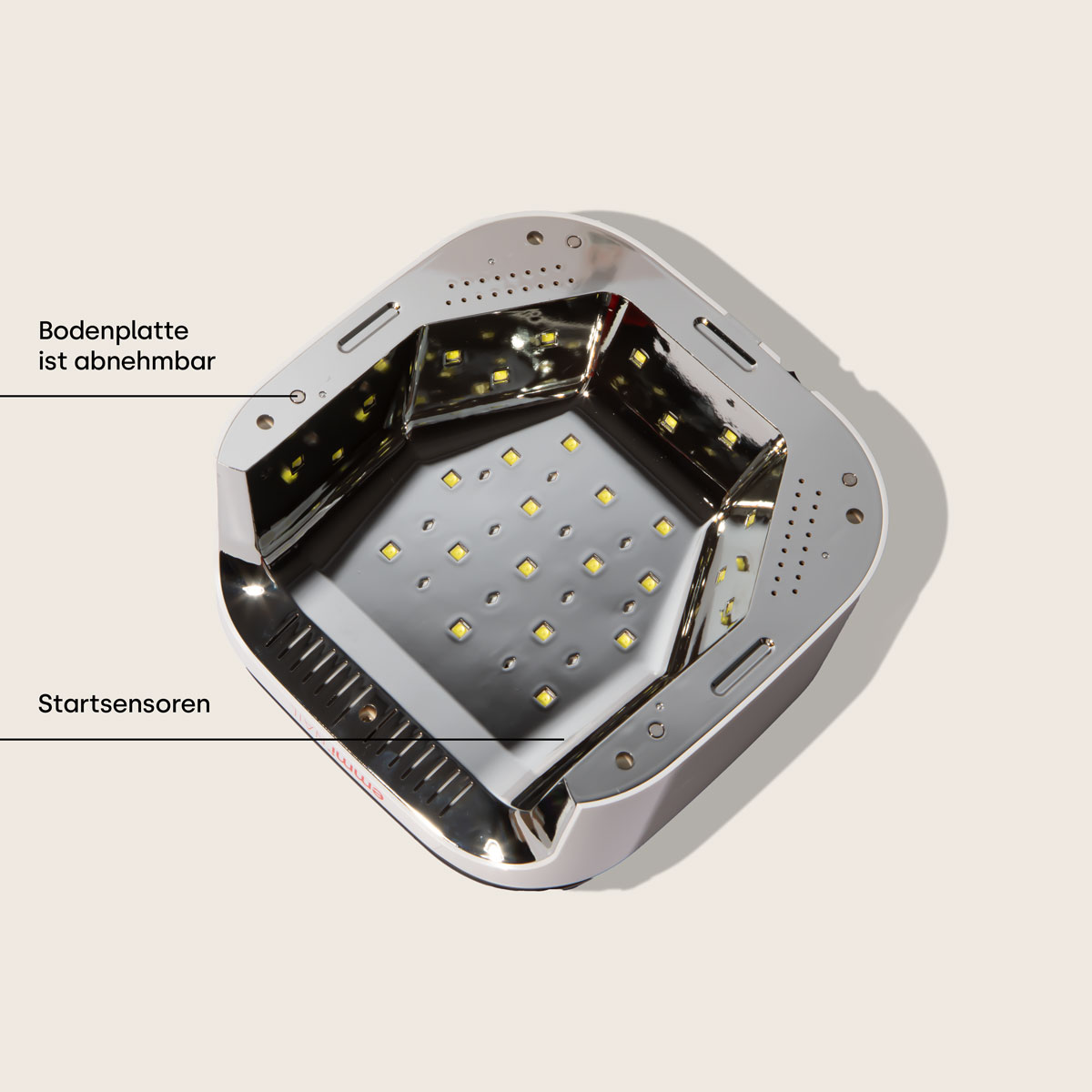 Emmi-Nail Digital LED White Nagellampe *Akku*