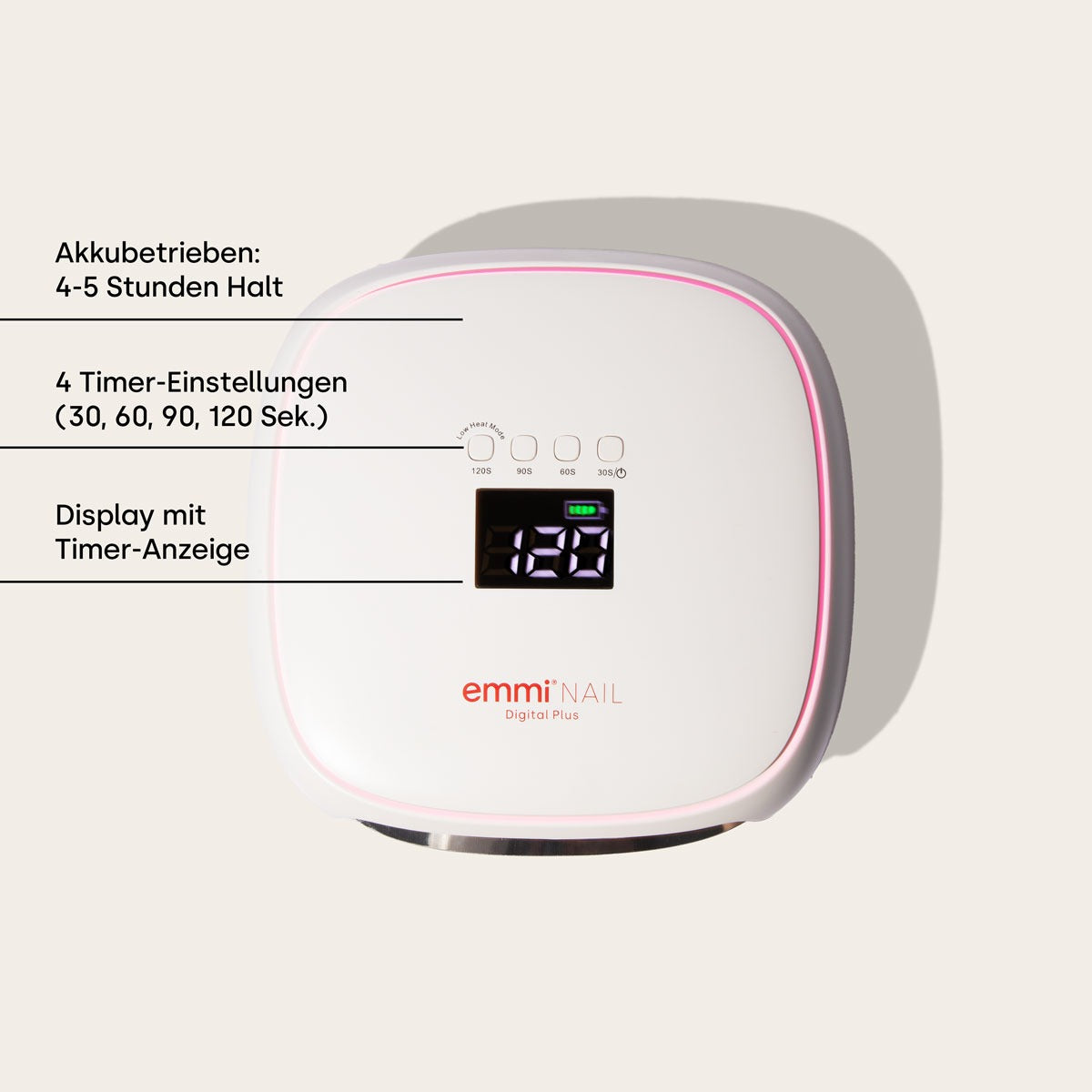 Emmi-Nail Digital Plus LED Nagellampe