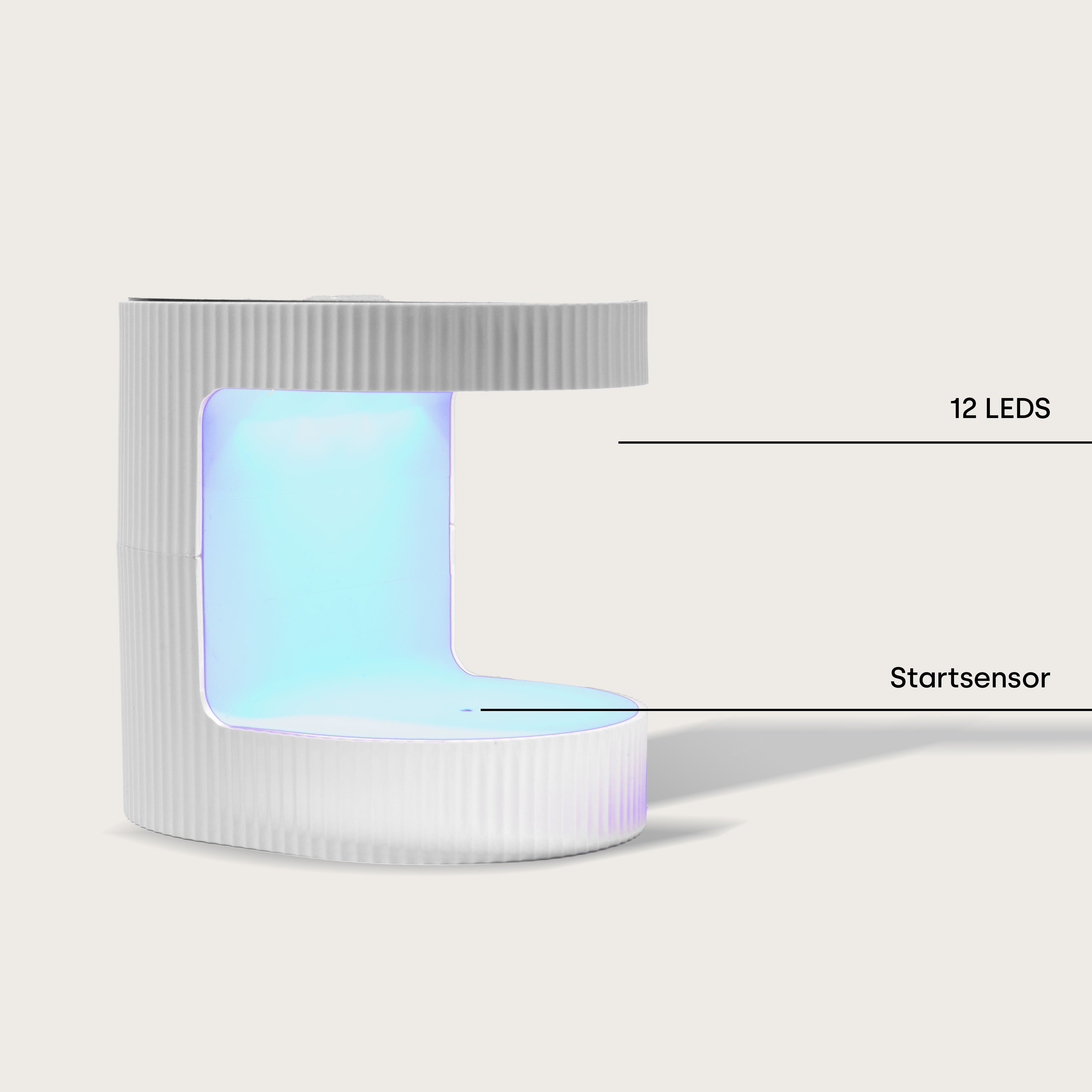 Shine2Go - Coffret de voyage Shellac avec lampe LED