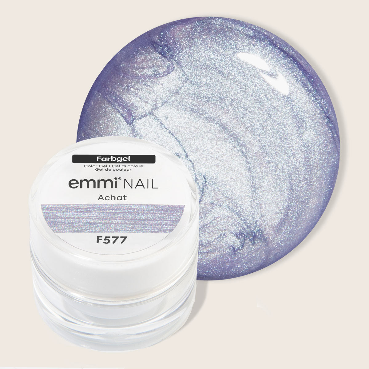 Emmi-Nail Farbgel Achat 5ml -F577-