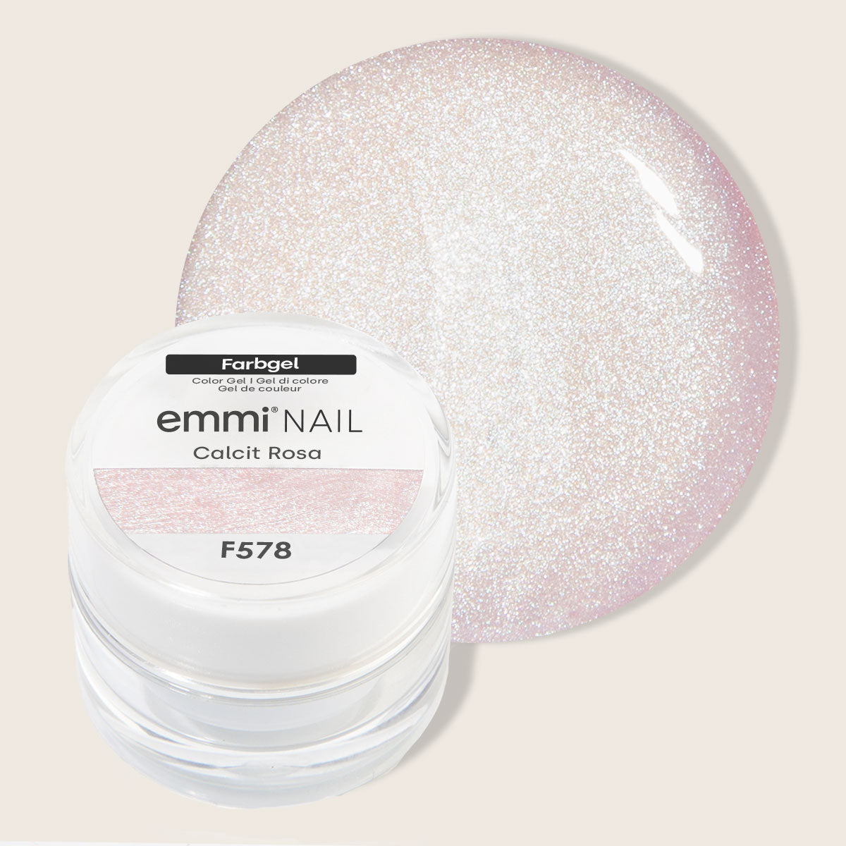 Emmi-Nail Farbgel Calcit Rosa 5ml -F578-