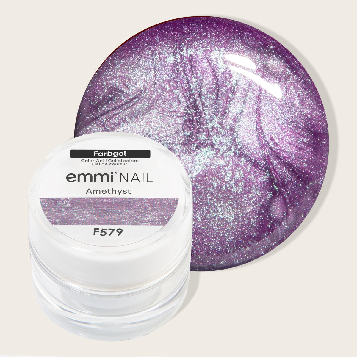 Emmi-Nail Farbgel Amethyst 5ml -F579-